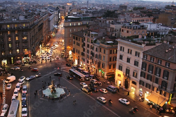 Obraz Rome-Sqaure Barberini