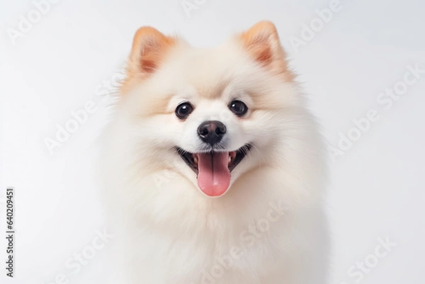 Obraz Spitz on a white isolated background