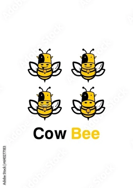 Obraz cow bee