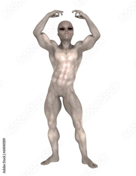 Fototapeta 宇宙人