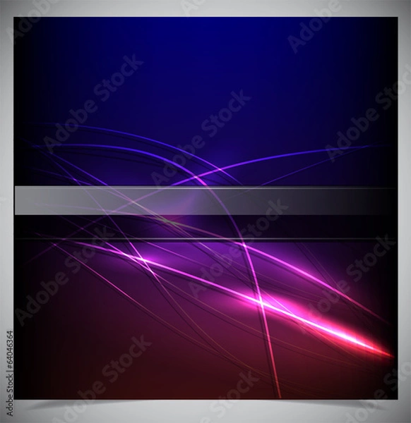 Obraz abstract glowing background