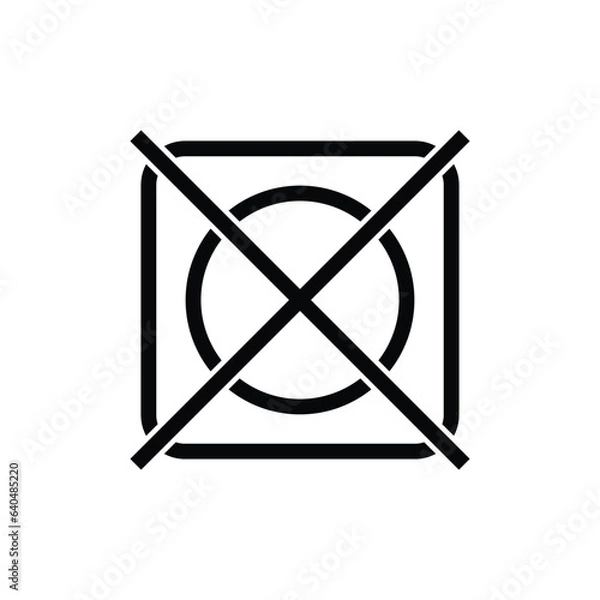 Obraz Do not dry icon design. isolated on white background. vector illustration