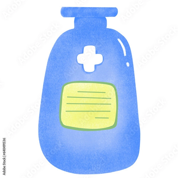 Obraz medicine bottle cartoon