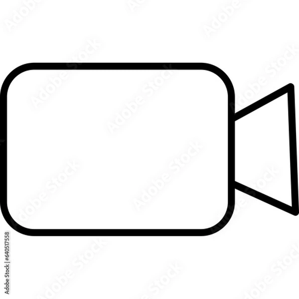 Obraz Video camera Icon