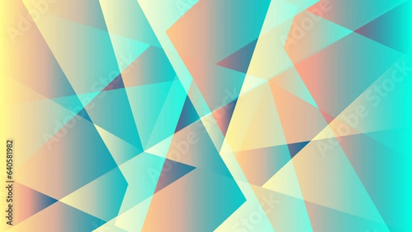 Fototapeta Abstract Colorful Geometry Background
