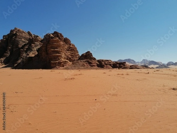 Obraz Le désert de Wadi Rum