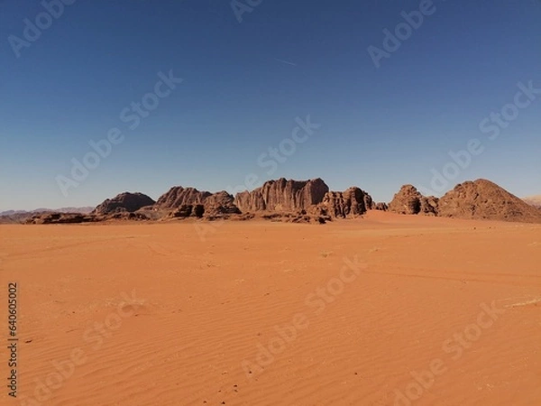 Obraz Le désert de Wadi Rum