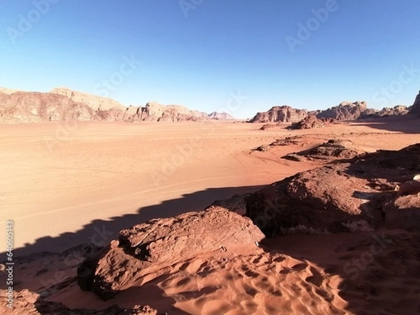 Obraz Le désert de Wadi Rum