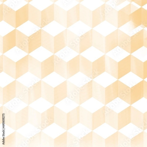 Obraz Abstract background with colorful cubes decoration pattern