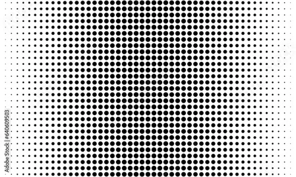 Obraz Halftone Gradient Transparent Vector Image Filter Overlay Effect PNG