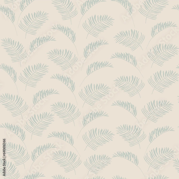 Fototapeta  Subtle Palm Leaves