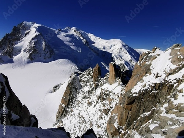 Obraz swiss mountains in winter