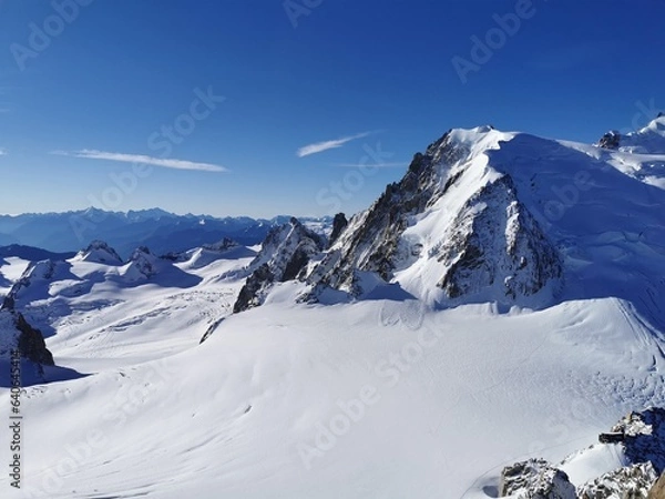 Obraz winter mountain landscape