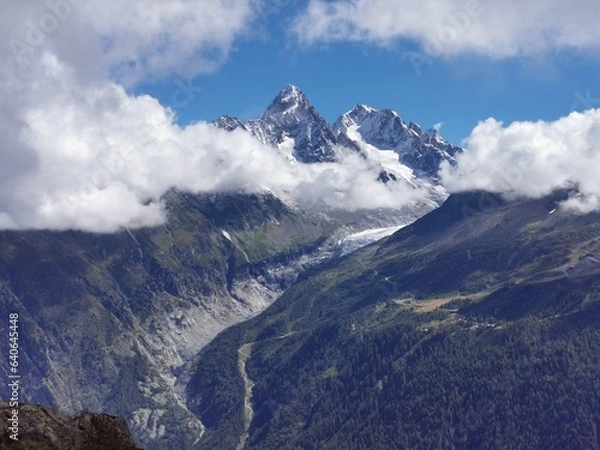 Obraz snow covered mountains