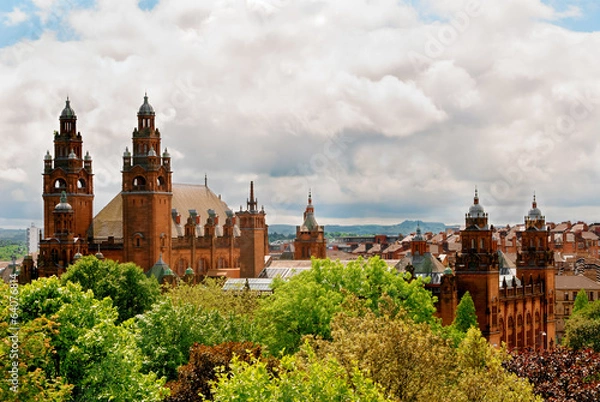 Obraz Towers of Kelvingrove Art Gallery and Museum