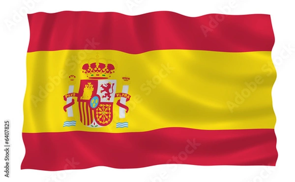 Fototapeta Spain Flag