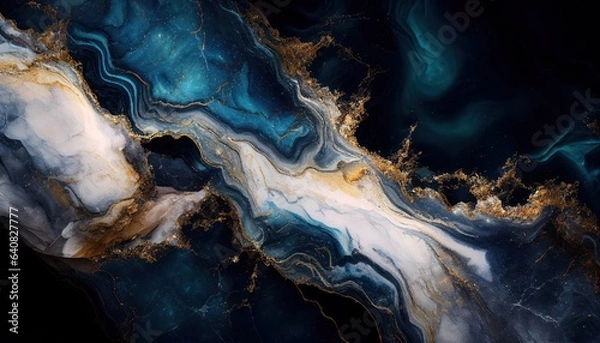 Obraz Abstract space stone marble texture, luxury tile surface background