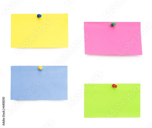 Fototapeta empty yellow blank isolated over white background