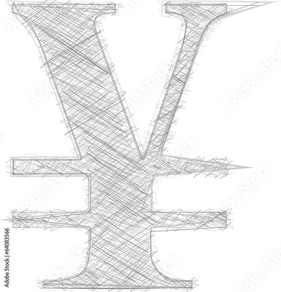 Obraz Freehand Symbol