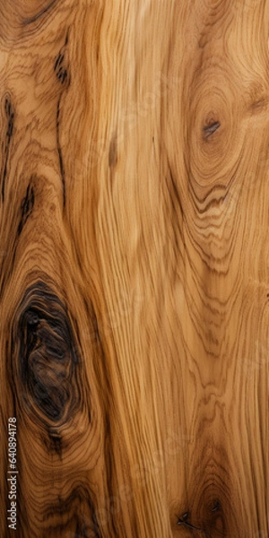 Obraz Oak wood board piece close-up