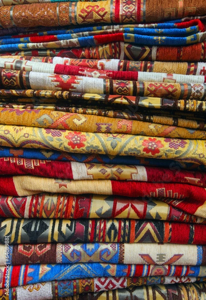 Obraz Fabrics in store