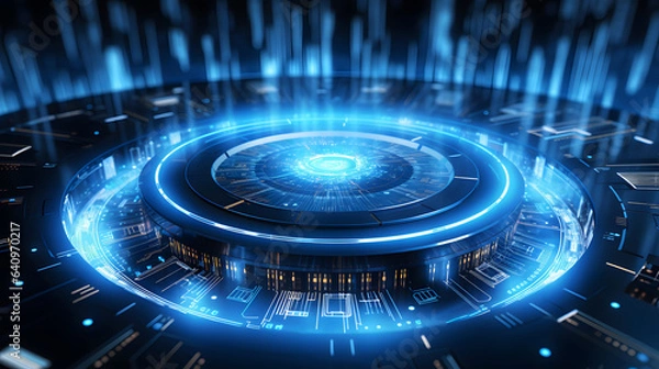 Fototapeta digital tecnology background