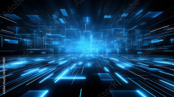 Obraz digital tecnology background