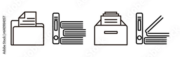 Obraz Archive icon vector. archive storage icon vector. folders icon.