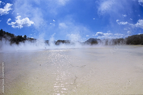 Obraz Smoking waters