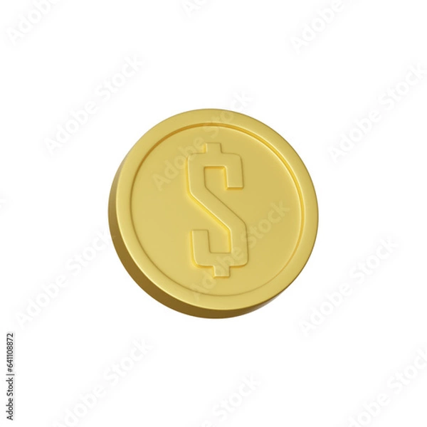 Fototapeta 3D Coin