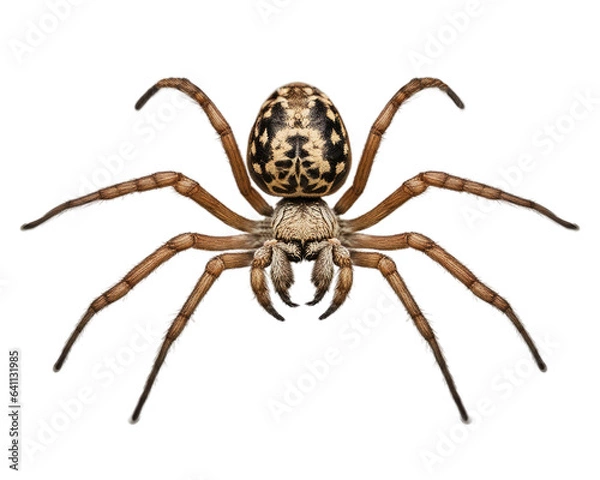 Obraz Spider isolated on transparent background