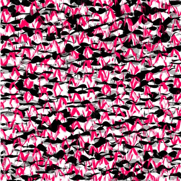 Fototapeta Black and red texture with small spots