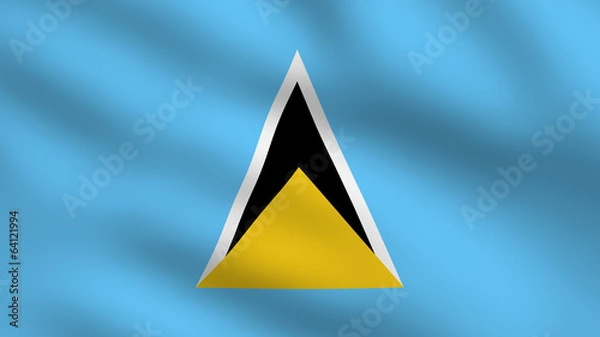 Obraz Saint Lucia Flag