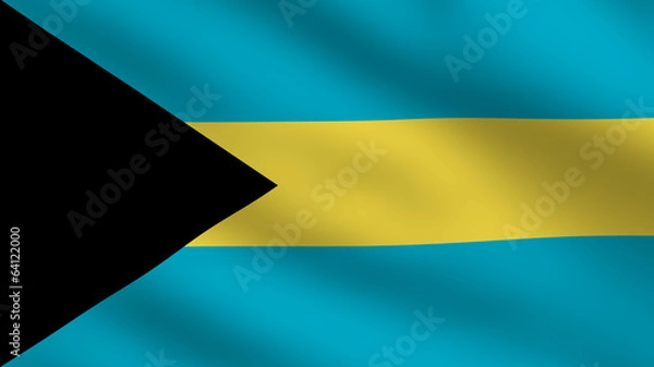 Obraz Bahamian flag