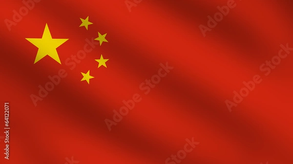 Obraz Chinese flag