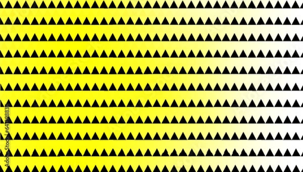 Fototapeta background with yellow and black triangle design lines