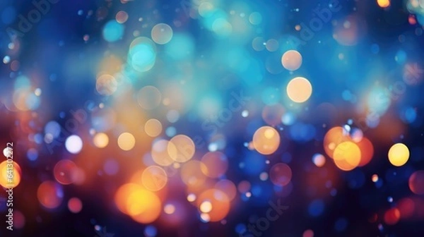 Fototapeta abstract bokeh background