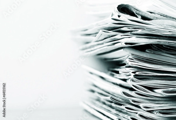 Fototapeta newspapers