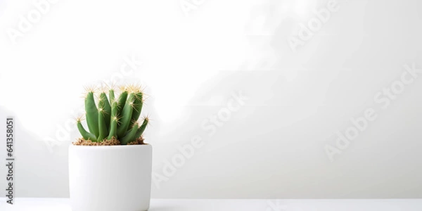 Obraz cactus in a vase