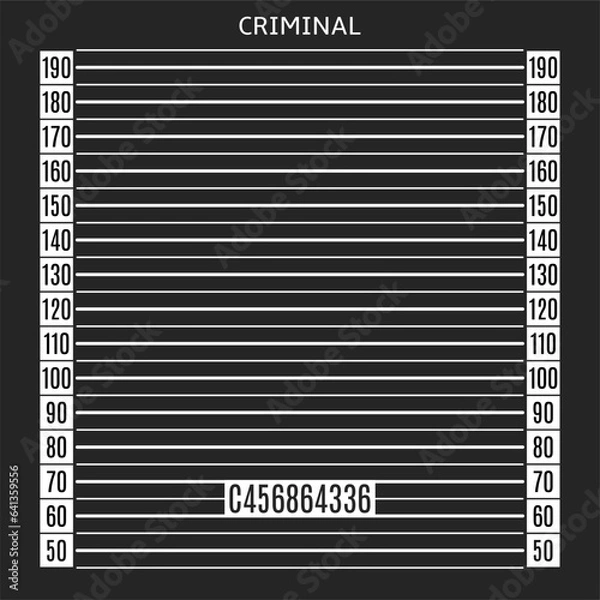 Obraz Criminal mughsot