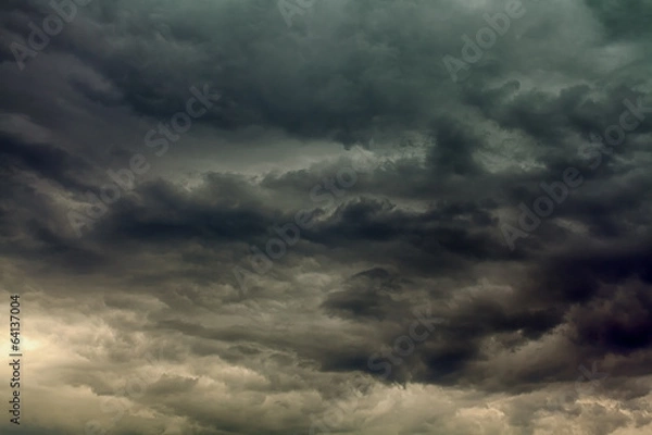 Obraz Burzowe chmury