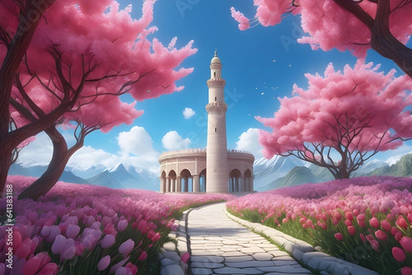 Obraz blossom in spring Generative AI