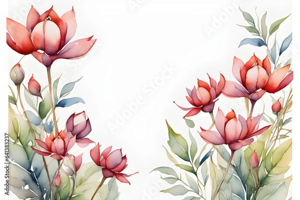 Obraz frame Generative AI