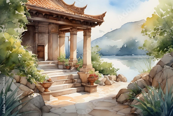 Obraz background Generative AI