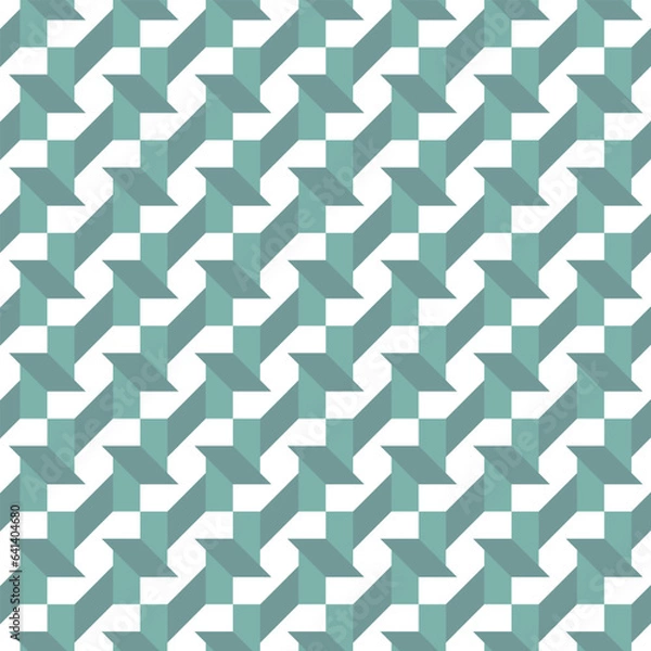 Fototapeta geometric pattern Endlessly lined up vector job type