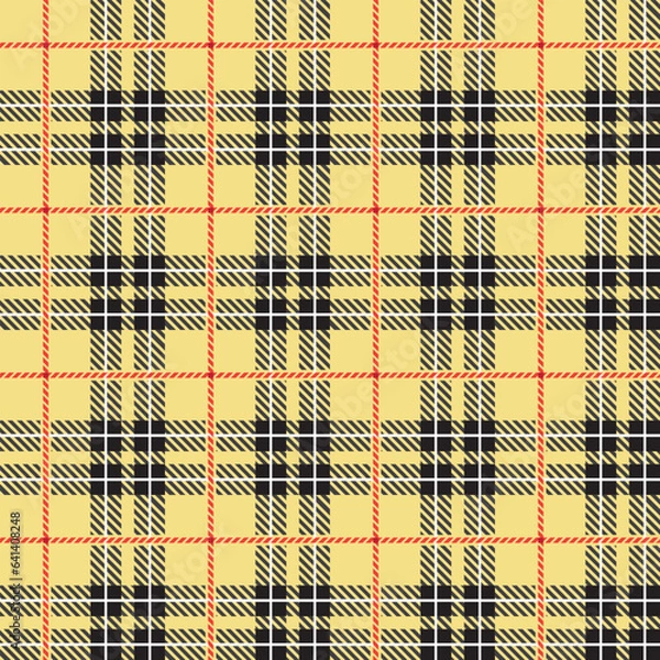 Fototapeta Scottish pattern, seamless, creative printing, fabric screening or background images of all kinds
vector work type