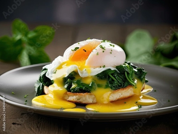 Fototapeta Eggs Florentine