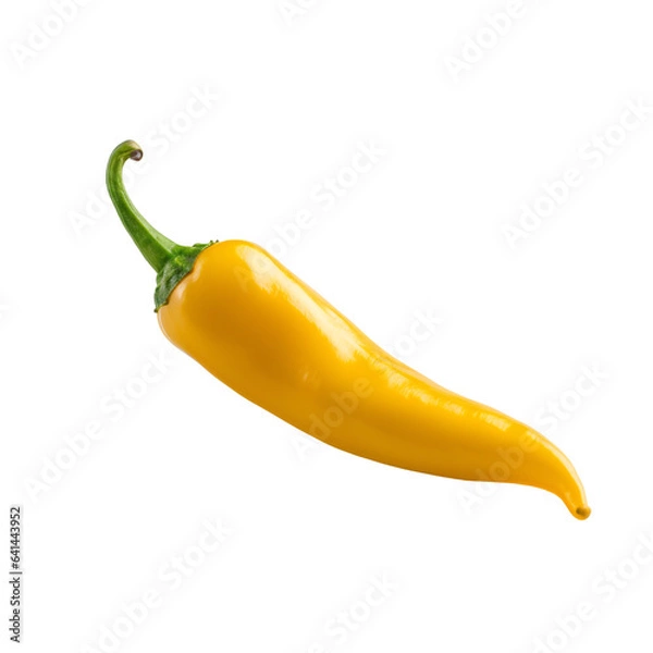 Obraz yellow pepper isolated