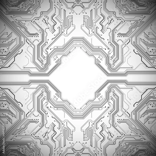 Fototapeta Technological vector background