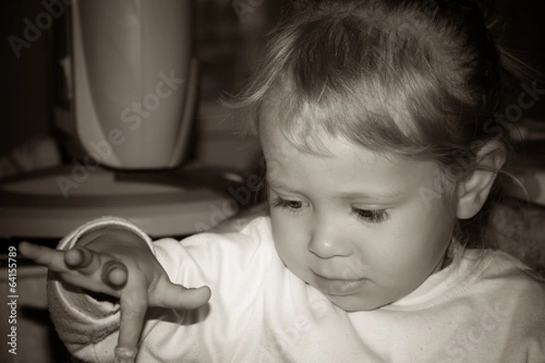 Obraz photo of the child